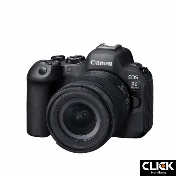 Canon Eos R6 Mark II m/RF24-105 F4-7.1 IS STM (Black Week 3700,- i rabat)