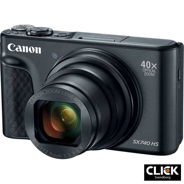 Canon Powershots SX740 HS LITE Sort
