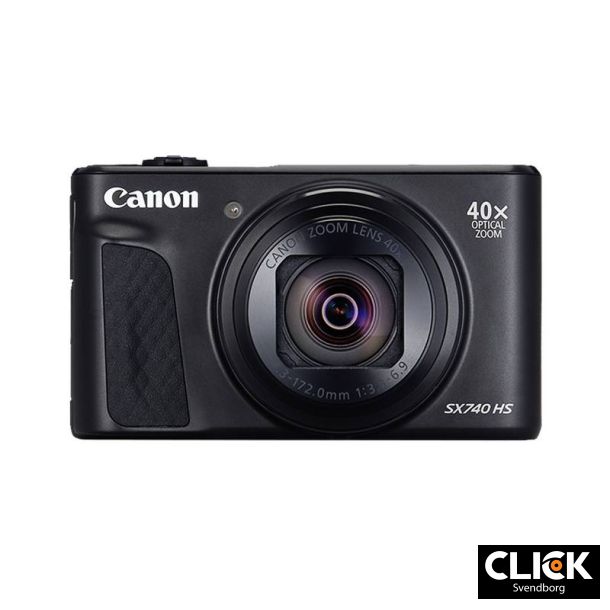 Canon Powershot SX740 HS sort