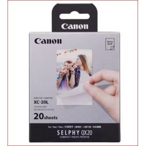 Canon XC-60L Color Ink / Label Set – Til Canon Selphy QX20 Printeren