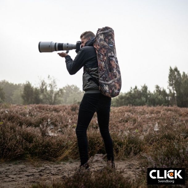 Caruba Camouflage foto skjul med stol