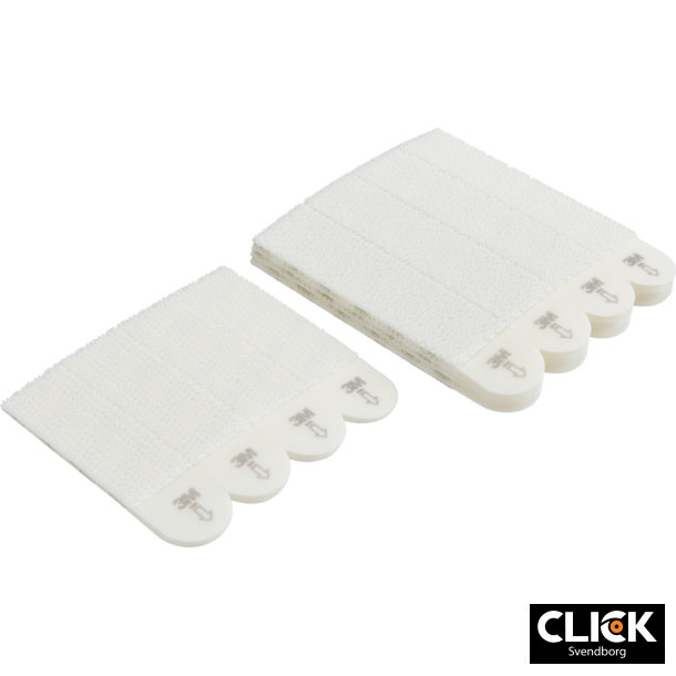 3M Command Strips V-Pack hvid 4 Sets M + 8 Sets
