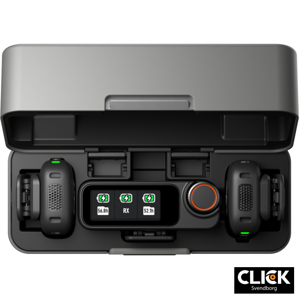 DJI MIC 3 (2 TX + 1 RX + opladningsetui)