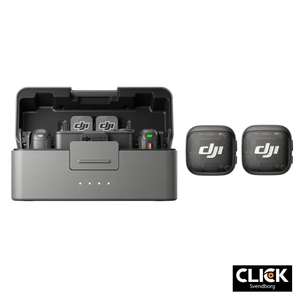 DJI MIC 3 (2 TX + 1 RX + opladningsetui)