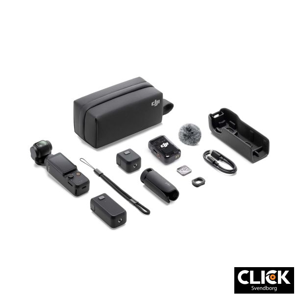 DJI Osmo Pocket 3 Creator Combo: Det Ultimative Kreativitetsvrktj til Indholdsskabere