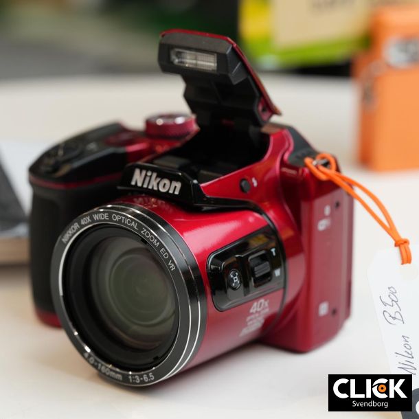 Brugt Nikon CoolPIX B500 red