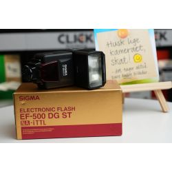 Brugt Sigma EF-500 DG Super ETTL-II Flashgun  Nikon Dedikeret