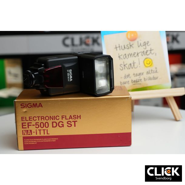 Brugt Sigma EF-500 DG Super ETTL-II Flashgun  Nikon Dedikeret