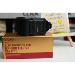 Brugt Sigma EF-500 DG Super ETTL-II Flashgun  Nikon Dedikeret