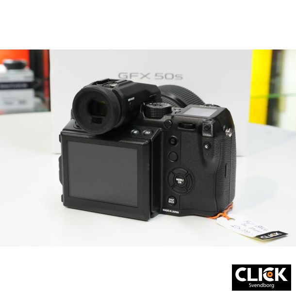 Brugt Fujifilm GFX 50S hus inkl. Fujinon GF 80mm