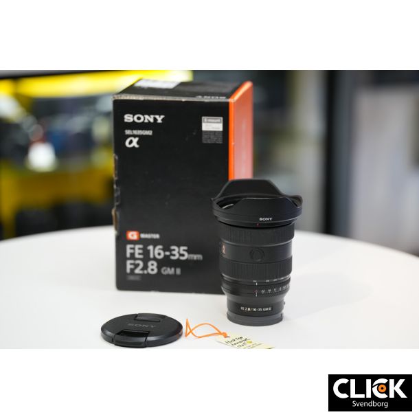 Brugt Sony FE 16-35 F2.8 GM II