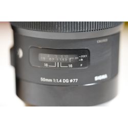 Brugt Sigma 50mm f/1,4 DG HSM Art til Sony E-mount