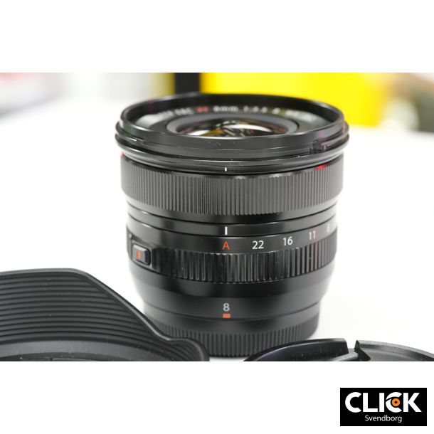 Brugt Fujinon XF 8mm F3,5 WR