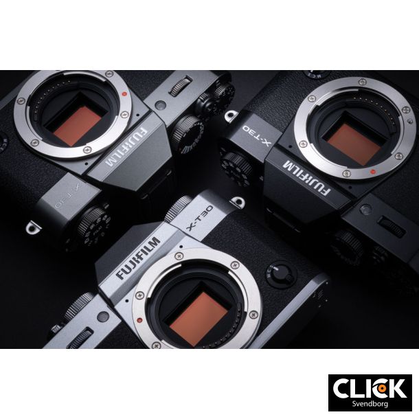 Fujifilm X-T30 III m/XC13-33mmF3.5-6.3 OIS Sort