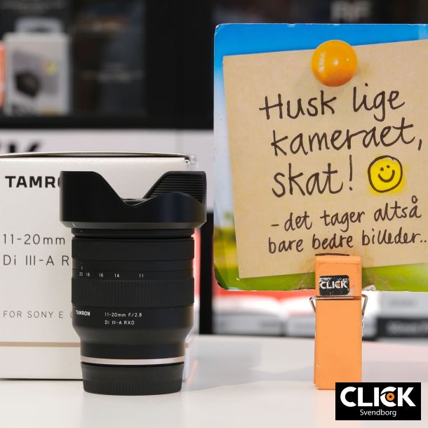 Demo Tamron 11-20mm F/2.8 Di III-A RXD (Sony E mount)