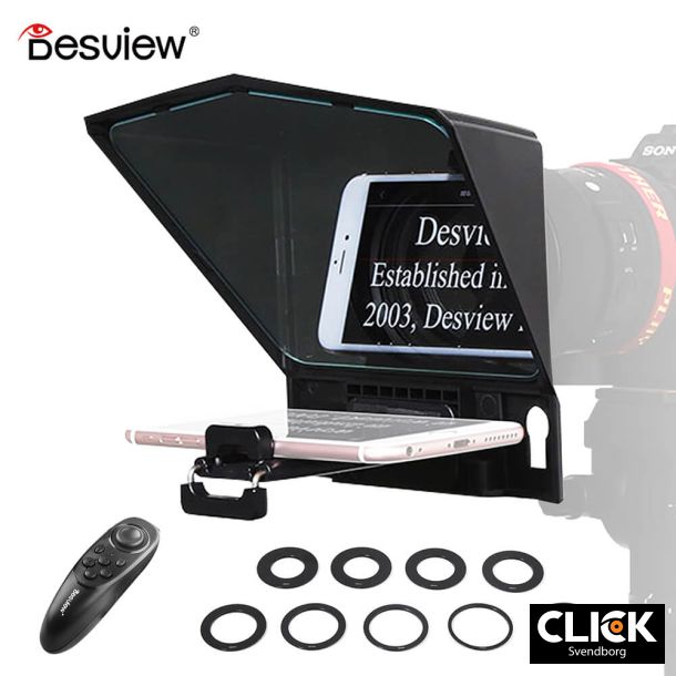 DESVIEW Teleprompter T2 til Smartphone