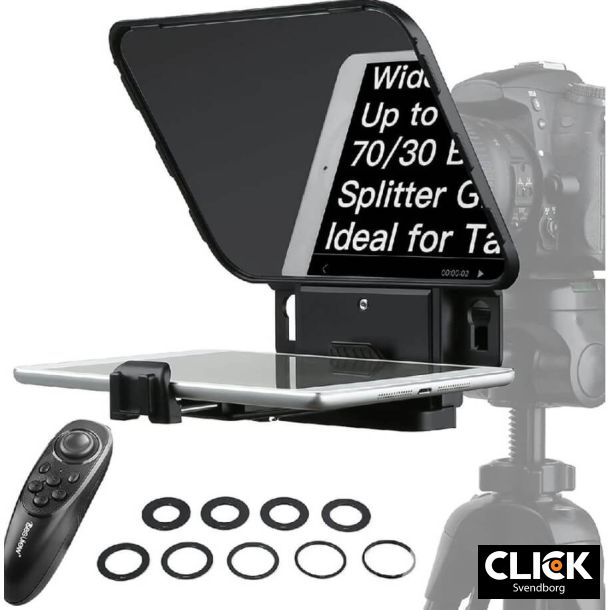 DESVIEW Teleprompter T3 til tablets op til 11"