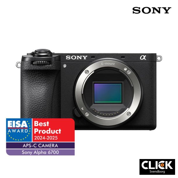 Sony Alpha A6700 m/ 18-135mm (F 750,- i cashback) (Sony Student Cashback)