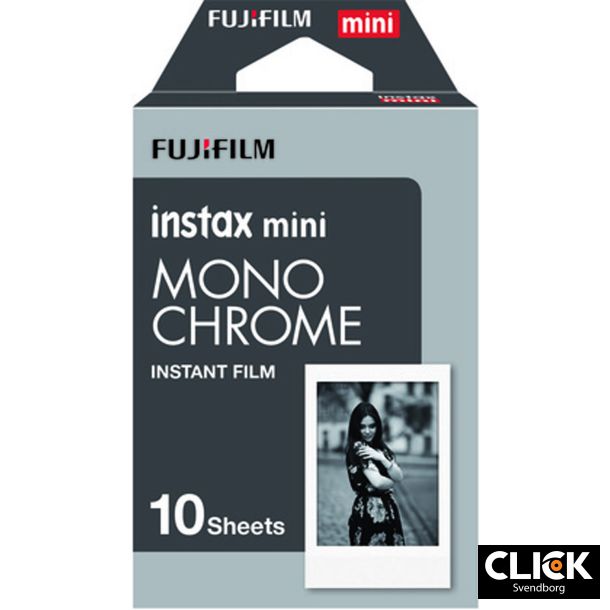 Fuji Instax Mini Film Sort/Hvid