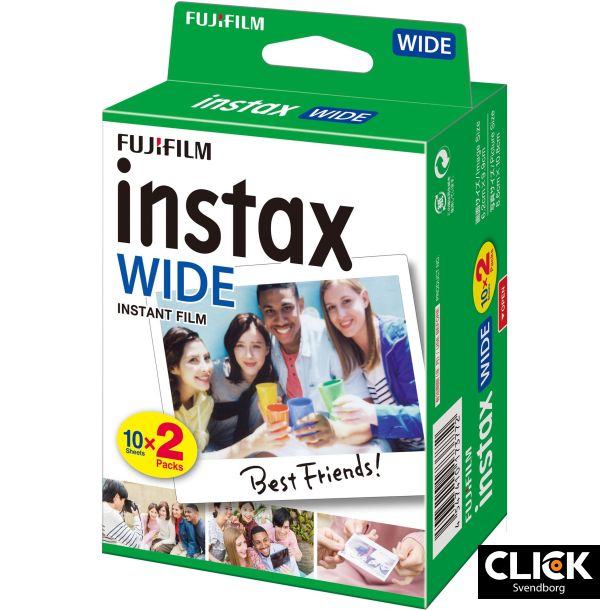 Fuji Instax Wide Film 2pak.