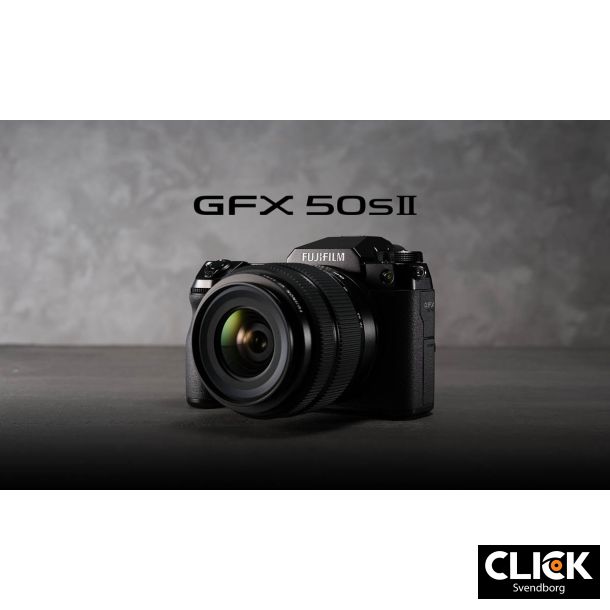 Fremmedgøre Konserveringsmiddel slette Fujifilm GFX50S II M/GF 35-70mm/4.5-5.6 WR - FUJIFILM SPEJLLØSE KAMERA -  Click Svendborg