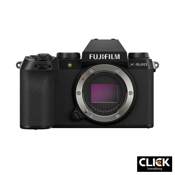 Fujifilm X-S20 Body Black (Kb XF27mm samtidigt og f 1500,- i rabat)