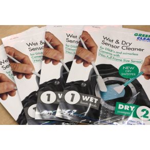 Green Clean SC-4070 4-pak � Professionel Wet & Dry Sensorrens til APS-C Kameraer