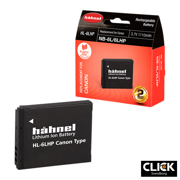 H&Auml;HNEL Batteri Canon HL-6LHP
