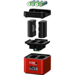 H&auml;hnel ProCube 3 Twin Charger Canon