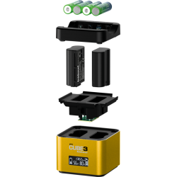 H&auml;hnel ProCube 3 Twin Charger Nikon