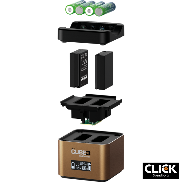 H&auml;hnel ProCube 3 Twin Charger Olympus