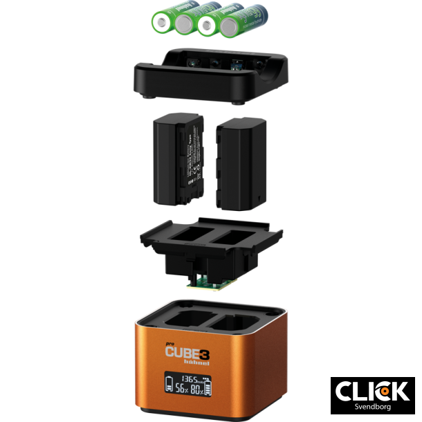 H&auml;hnel ProCube 3 Twin Charger Sony