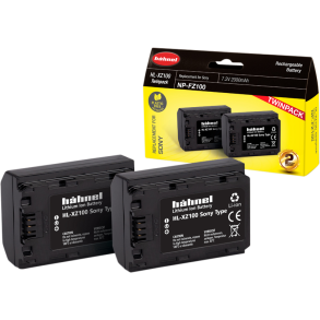Hähnel batteri SONY HL-XZ100 2pak. (Sony NP-FZ100)