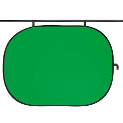 Hama Foldbar Baggrund 2-i-2 Grn/Bl 150x200 cm