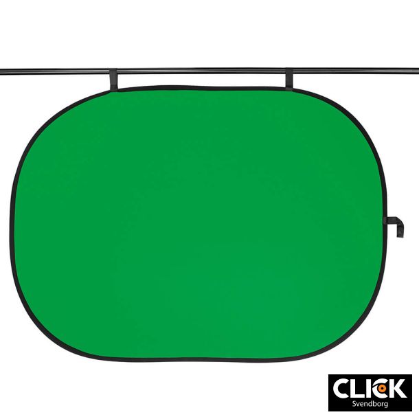 Hama Foldbar Baggrund 2-i-2 Grn/Bl 150x200 cm