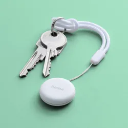 Hama Key Finder  Bluetooth GPS Tracker til Android "Find min enhed" App, Hvid