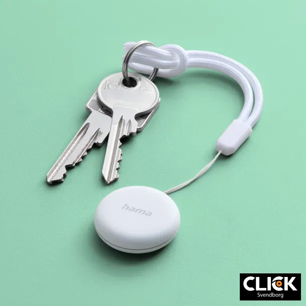 Hama Key Finder  Bluetooth GPS Tracker til Android "Find min enhed" App, Hvid