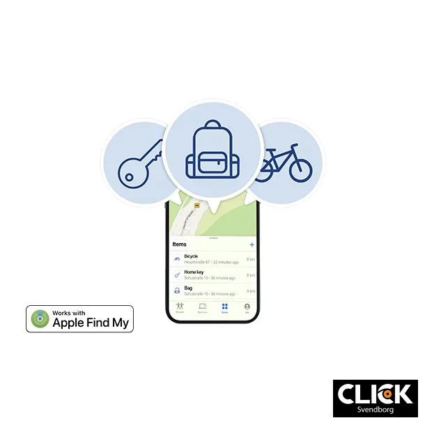 Hama Key Finder  Bluetooth GPS Tracker til Apple "Find My" App