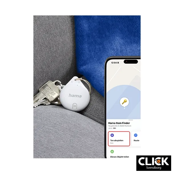 Hama Key Finder  Bluetooth GPS Tracker til Apple "Find My" App