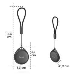 Hama N�glefinder � Apple &amp; Android � Bluetooth � 2 Stk. � Sort