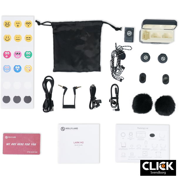 Hollyland Lark M2 Camera - Wireless Lavalier Microphone