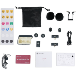 Hollyland Lark M2 Combo - Wireless Lavalier Microphone