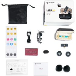 Hollyland Lark M2 Lightning - Wireless Lavalier Microphone with Lightning Plug