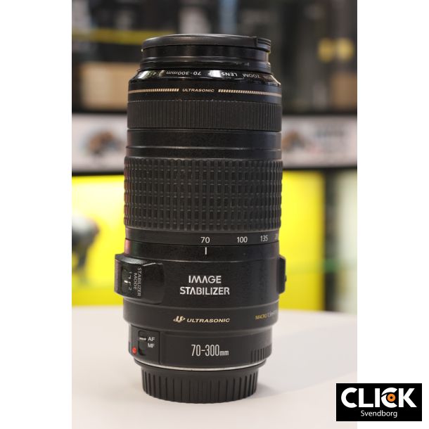 Brugt Canon EF 70-300mm F/4,0-5,6 IS USM