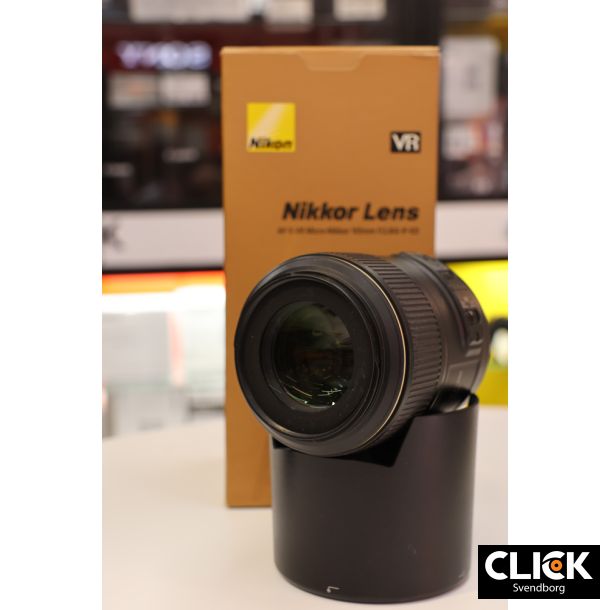 Brugt Nikon AF-S 105mm f/2.8G IF-ED VR Micro
