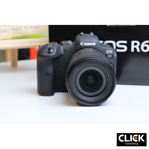Brugt Canon EOS R6 m/RF 24-105mm F4-7.1 IS STM