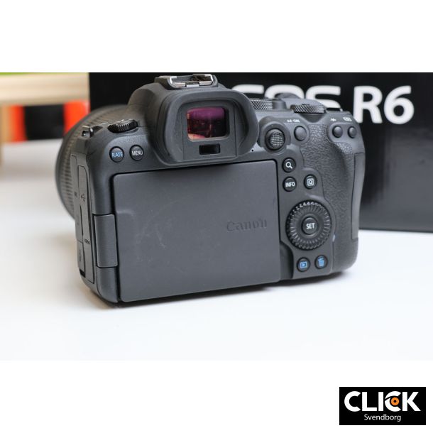Brugt Canon EOS R6 m/RF 24-105mm F4-7.1 IS STM