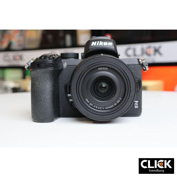 Brugt Nikon Z50 Inkl. 16-50mm VR