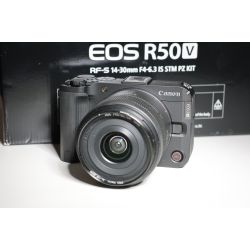 Brugt Canon EOS R50 V m/14-30mm objektiv - Kameraet til kreative creators
