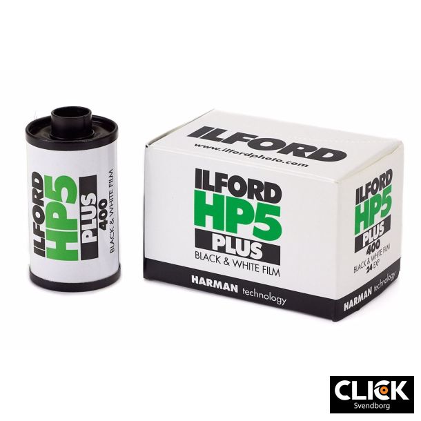 Ilford HP5 plus 135/36 35mm sort/hvid film